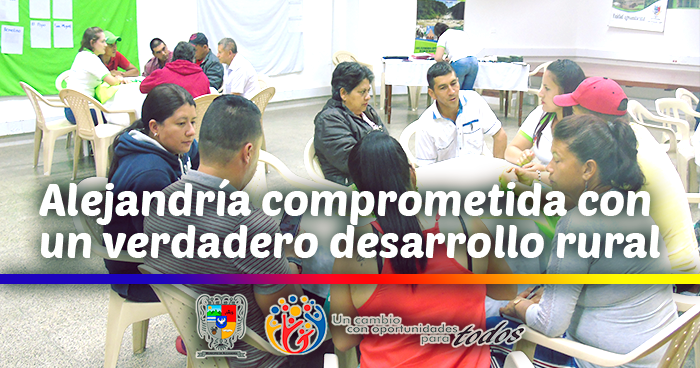 Alejandr�a comprometida con un verdadero desarrollo rural